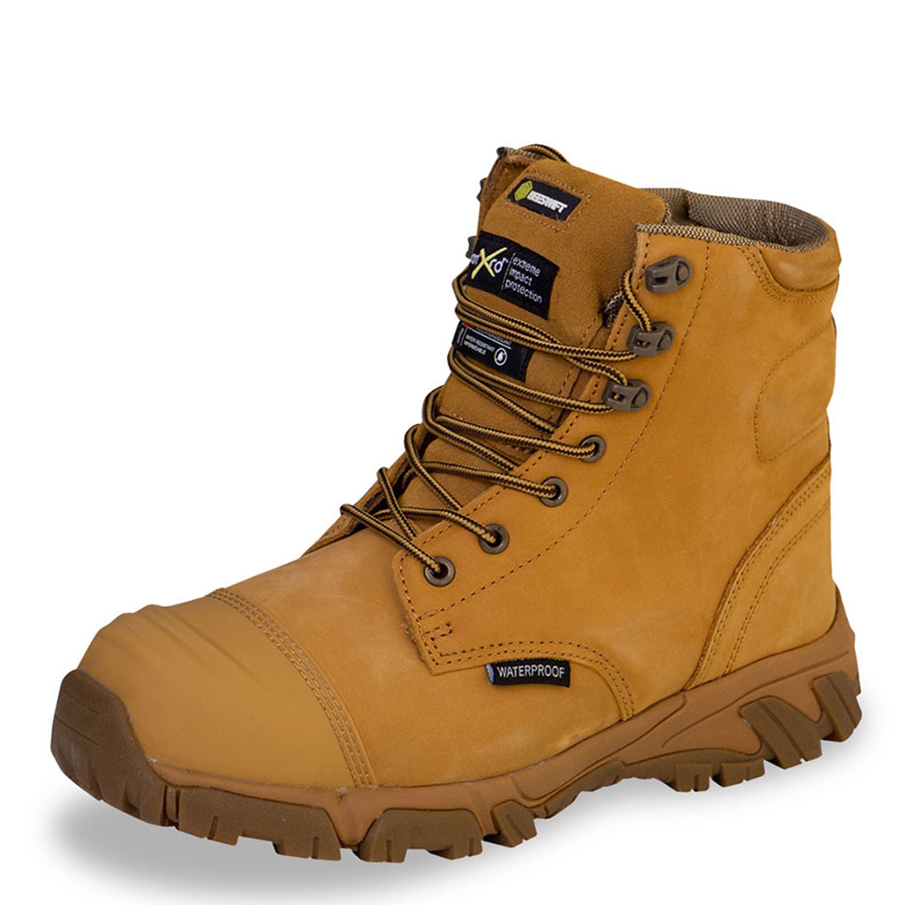 Beeswift Waterproof S3 Side Zip Safety Boots Rock Solid Safety