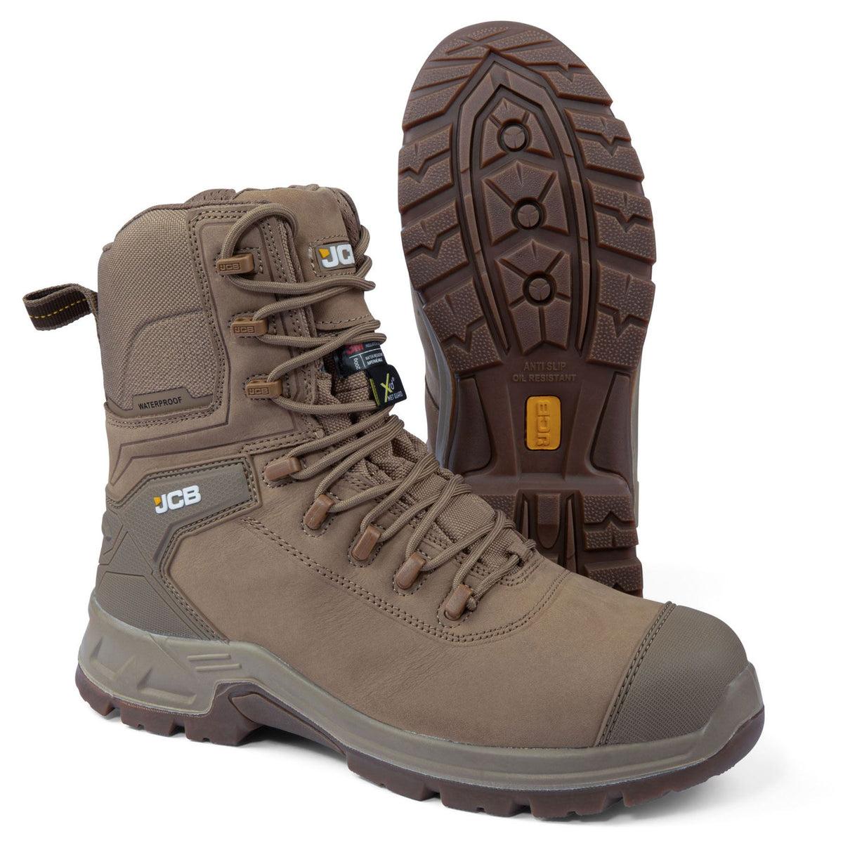 JCB Trencher S7S Waterproof High Leg Safety Boots