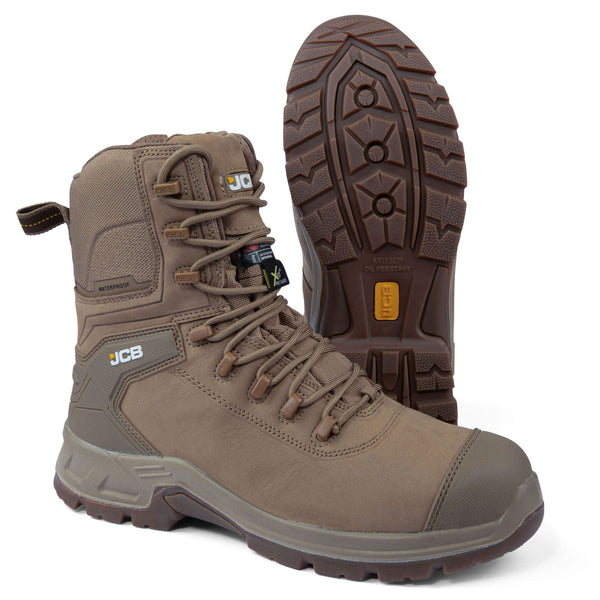 JCB Trencher S7S Waterproof High Leg Safety Boots
