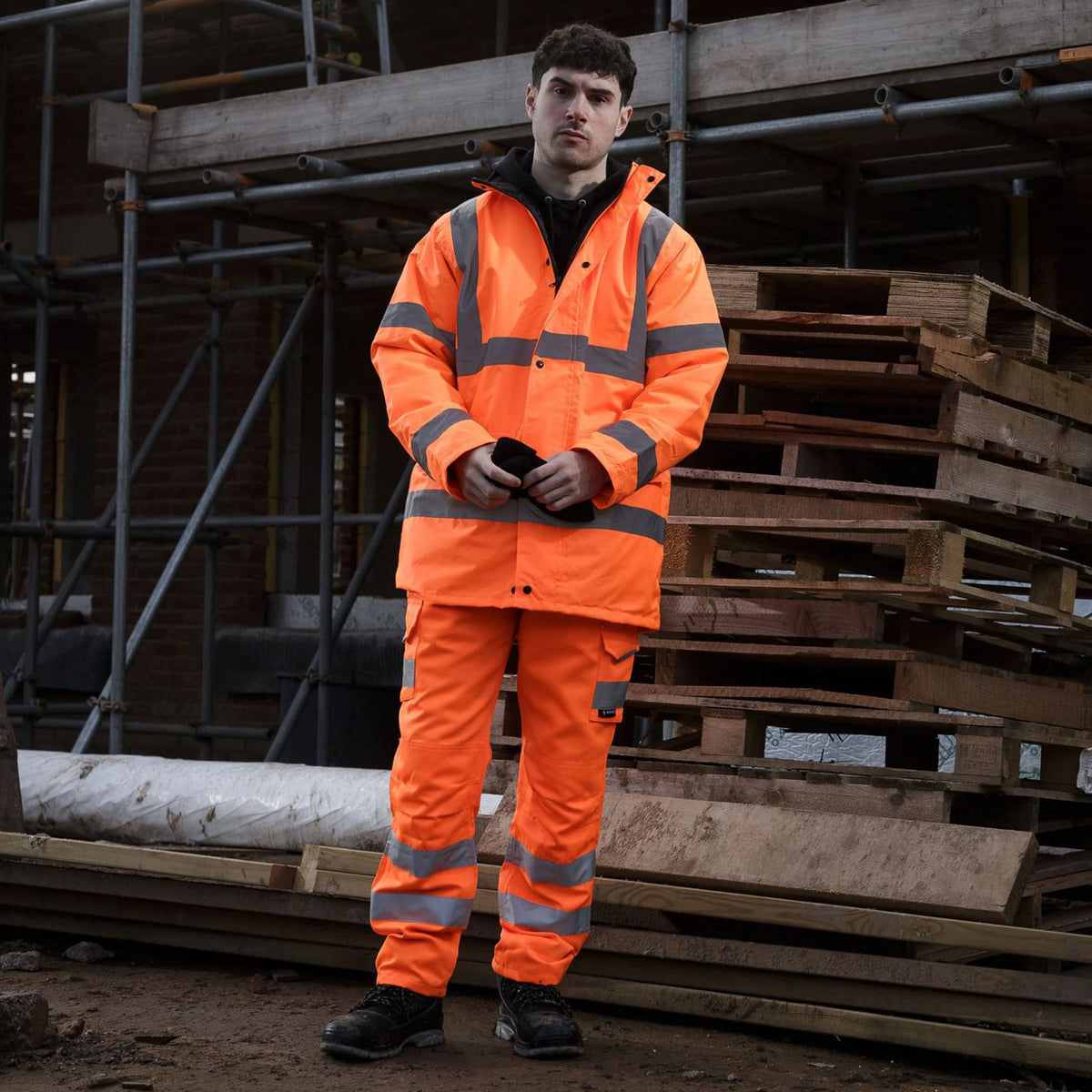 Blackrock Hi-Vis Reflective Work Trousers