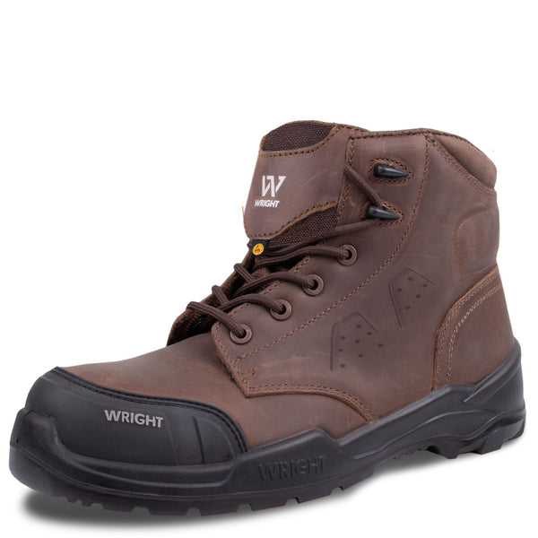 Wright Safety Voyager S3S ESD Leather Metal-Free Safety Boots
