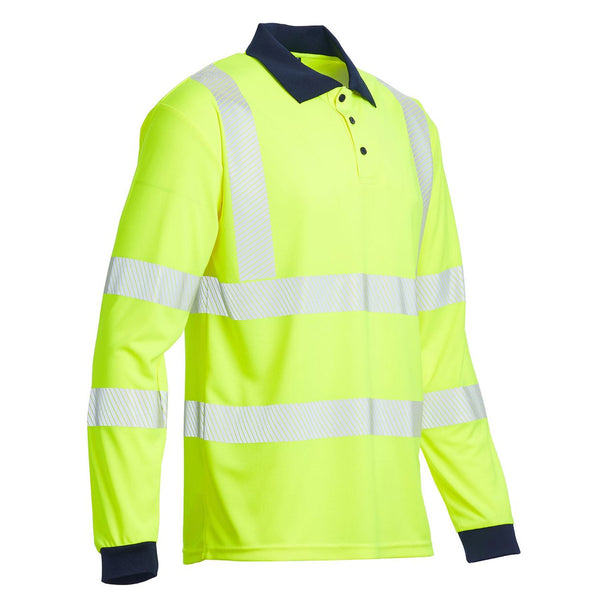 Blackrock Hi-Vis Eco+ Long Sleeve Polo Shirt