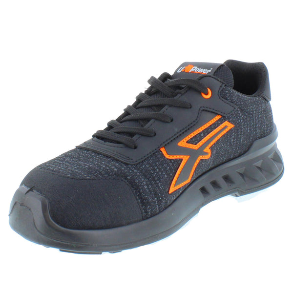 U-Power Bradley S ESD S1Ps Lace-Up Lightweight Safety Trainers