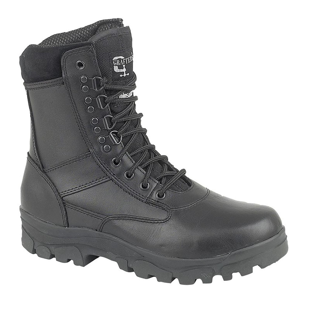 Grafters Top Gun Steel Shank Combat Boots