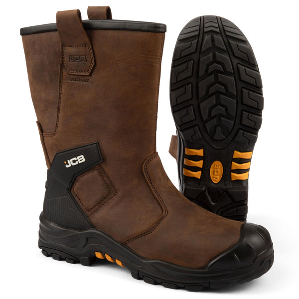 JCB Workwear Denstone S3 Metal Free Rigger Boots
