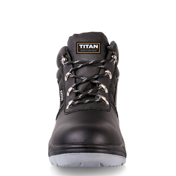 Titan Radebe S3 Water-Resistant Leather Safety Boots