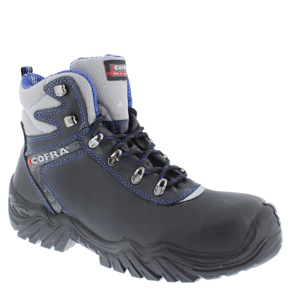 Cofra Magdenburg S3 Water Repellent Leather Lace Up Safety Work Boots