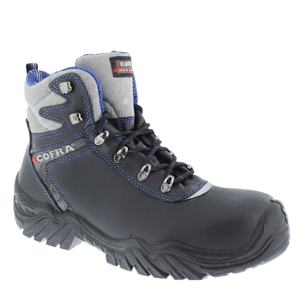 Cofra Magdenburg S3 Water Repellent Leather Lace Up Safety Work Boots