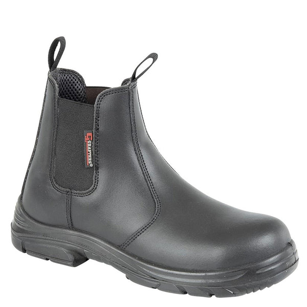 Grafters M9502A Steel Toe-Cap Extra Wide Fit Dealer Safety Boots