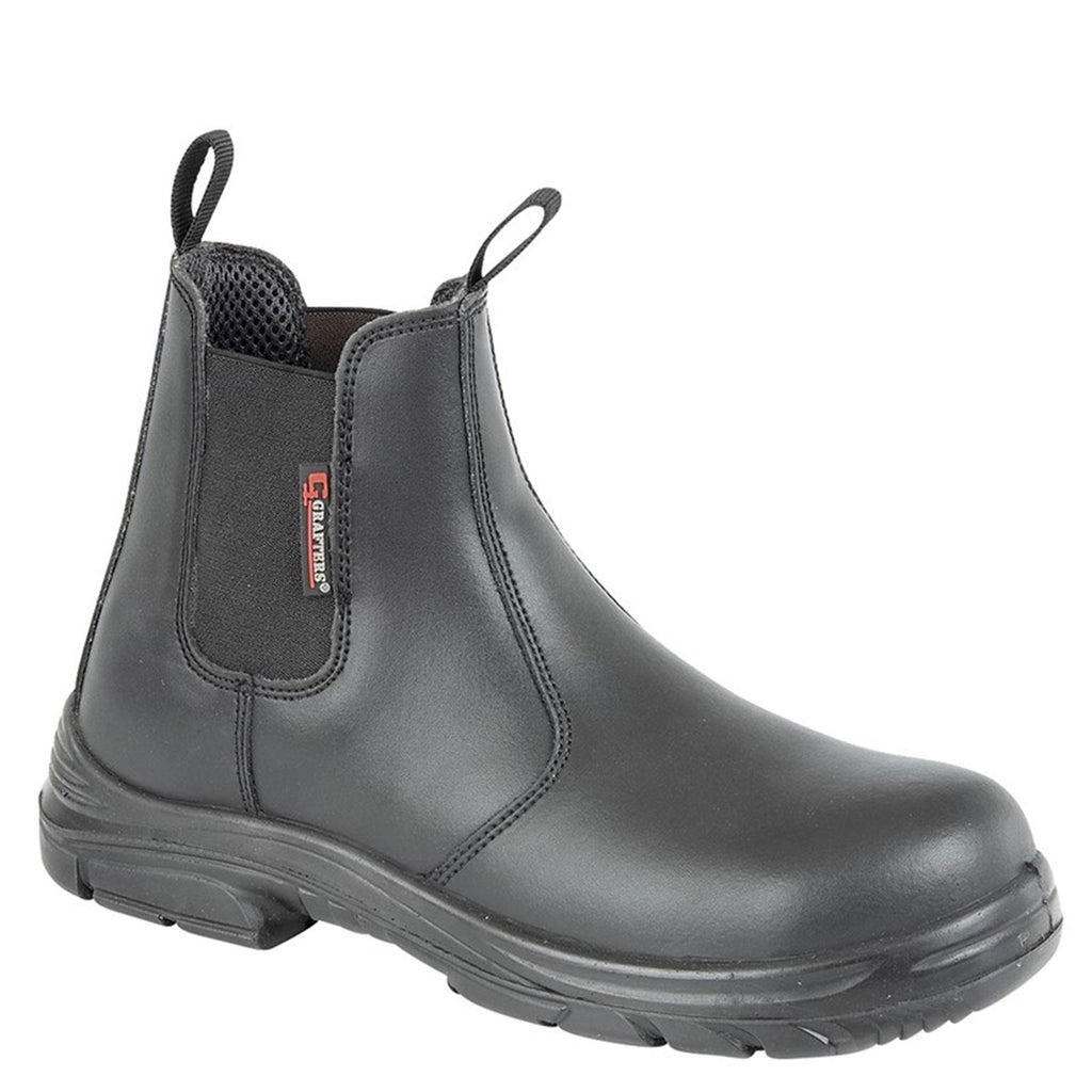 Grafters M9502A Steel Toe-Cap Extra Wide Fit Dealer Safety Boots