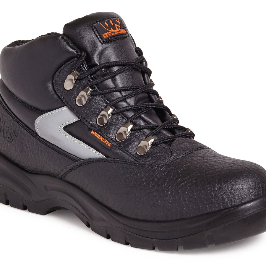 Work Site SS601SM Mid-Cut Safety Boots