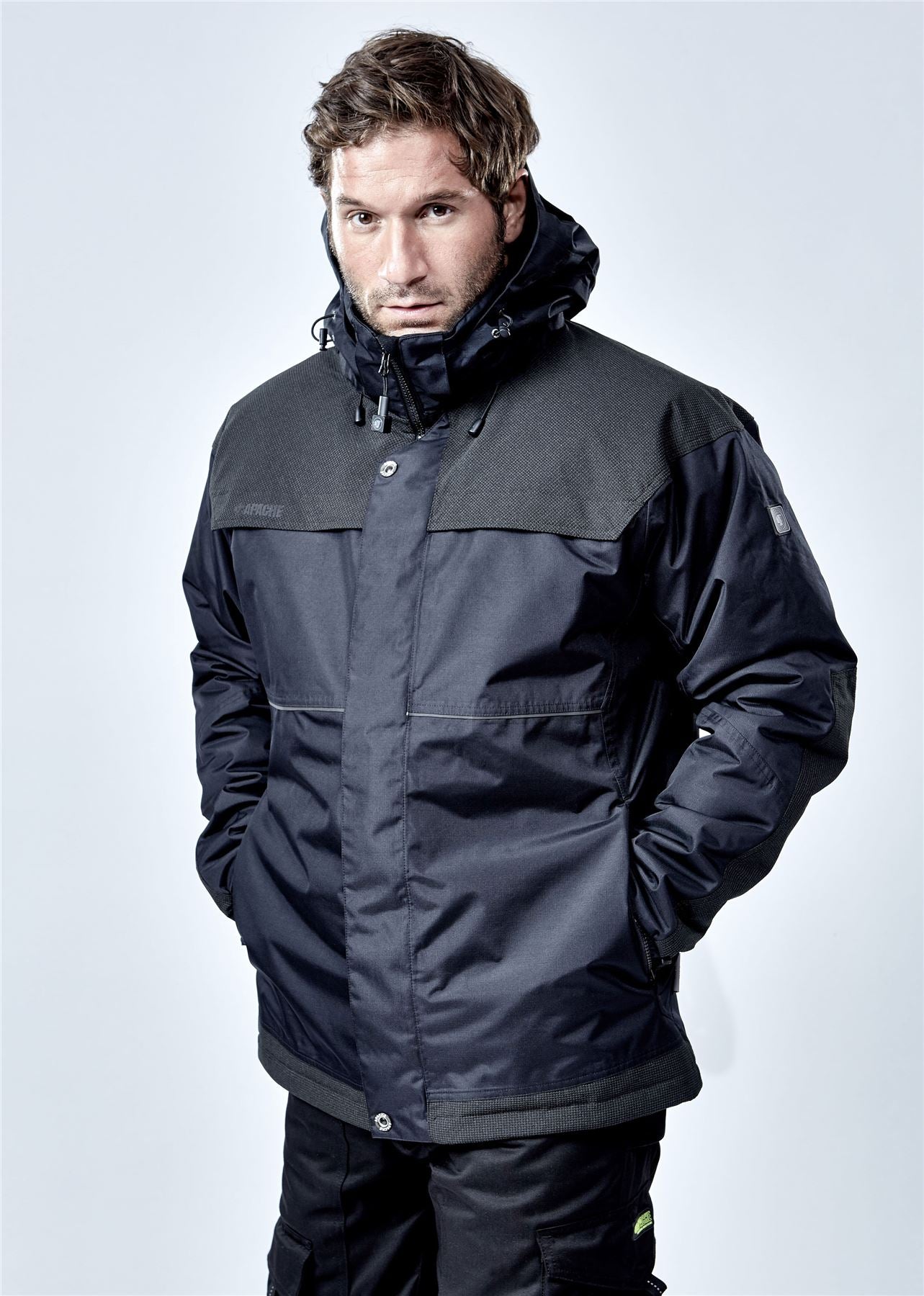 Apache Racing Jacket Apache ATS Waterproof Padded Jacket – Rock Solid Safety