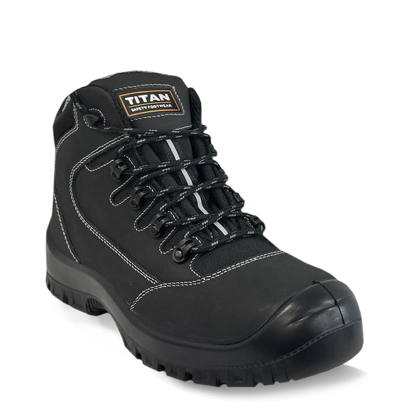 Titan Quantum Hiker S3S Metal-Free Water-Resistant Nubuck Safety Boots