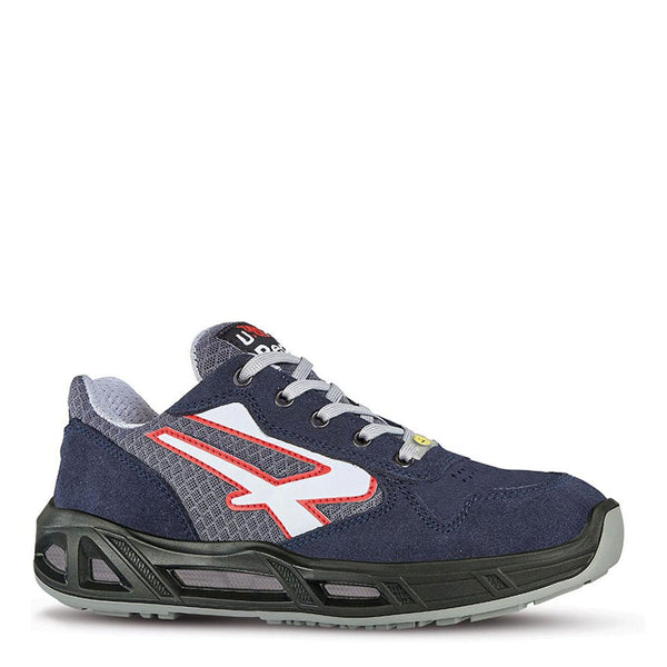 U-Power Active Carpet ESD S1P Lace-Up Suede Safety Trainers