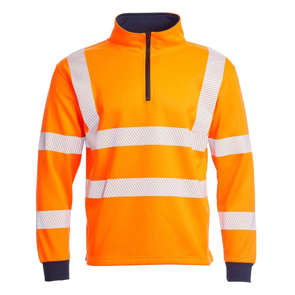 Blackrock Hi-Vis 1/4 Zip Up Sweatshirt