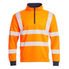 Blackrock Hi-Vis 1/4 Zip Up Sweatshirt