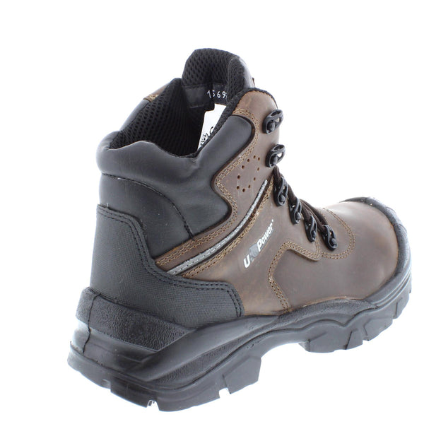 U-Power Greenland S3 Metal Free Toecap Lace Up Safety Work Boots