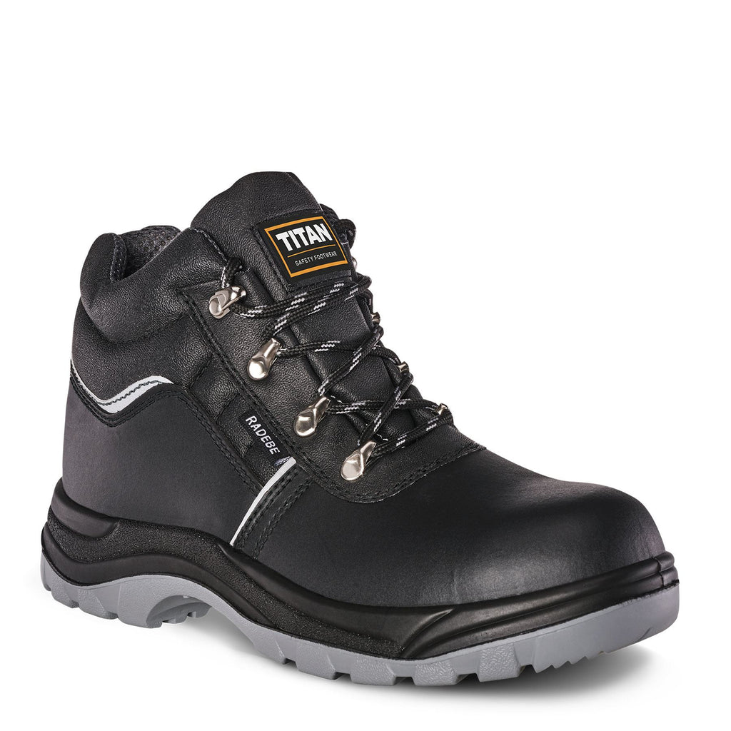 Titan Radebe S3 Water-Resistant Leather Safety Boots