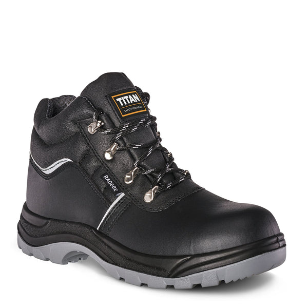 Titan Radebe S3 Water-Resistant Leather Safety Boots