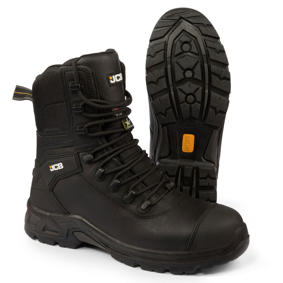 JCB Trencher S7S Waterproof High Leg Safety Boots