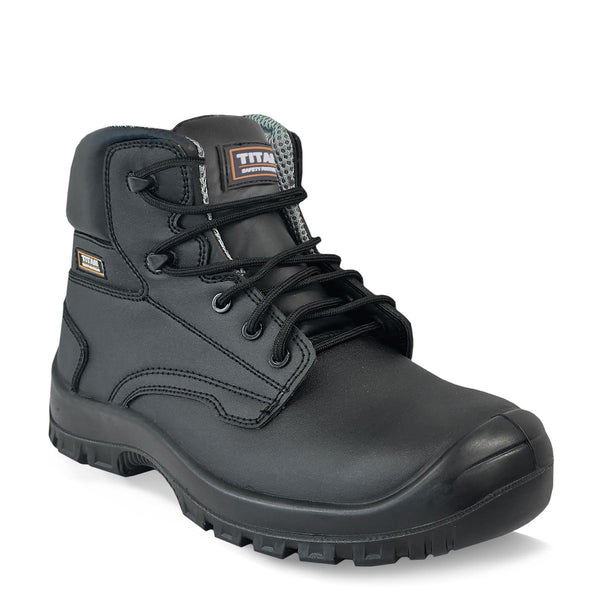 Titan Lithium S3 Metal-Free Lace Up Leather Safety Boots