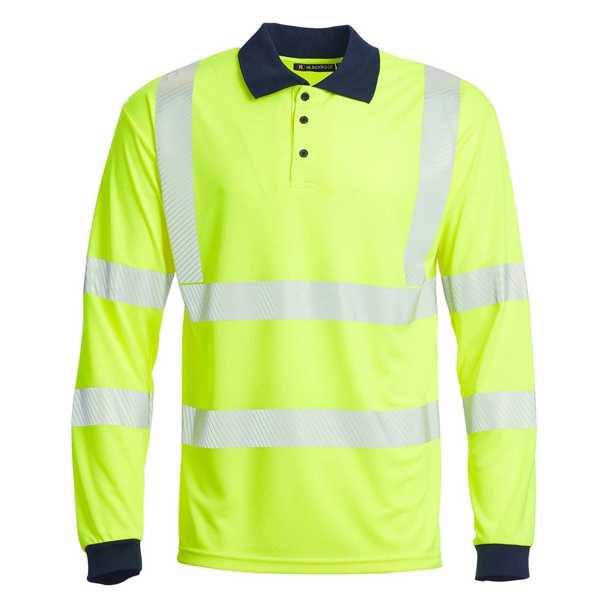 Blackrock Hi-Vis Eco+ Long Sleeve Polo Shirt