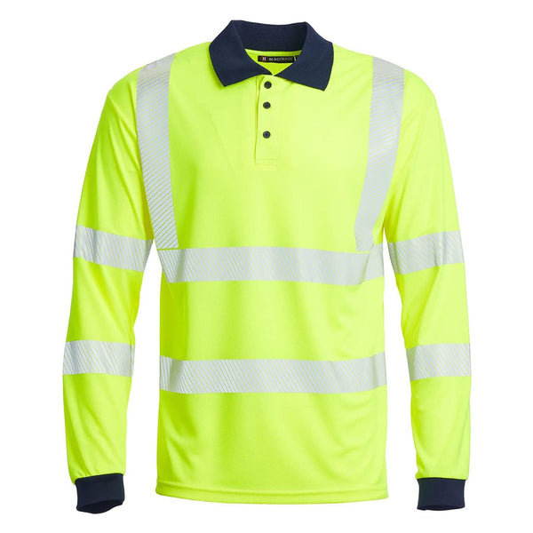 Blackrock Hi-Vis Eco+ Long Sleeve Polo Shirt