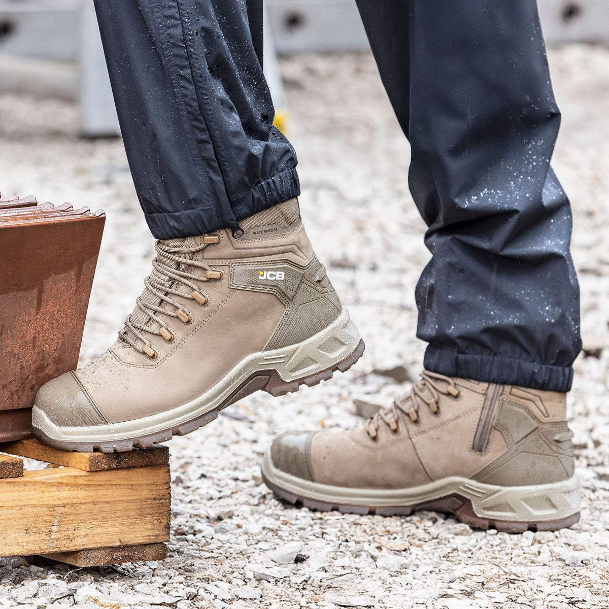 JCB Trencher S7S Waterproof High Leg Safety Boots