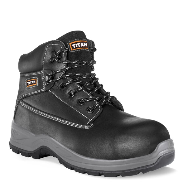 Titan Holton S3 Water Resistant Leather Safety Boots