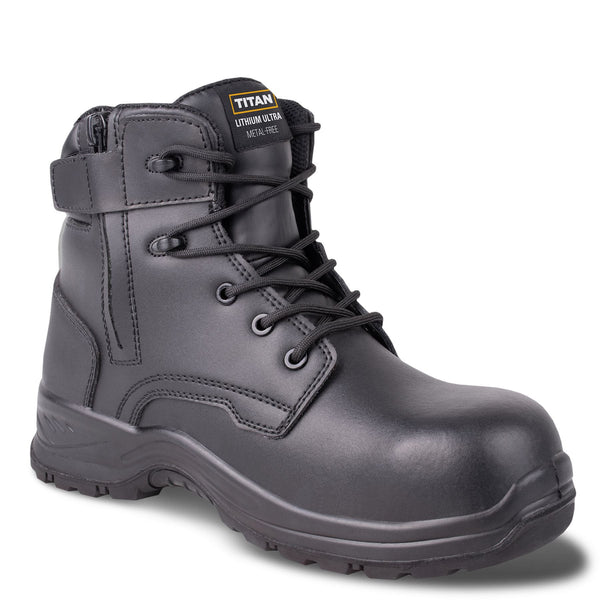 Titan Lithium Ultra S7S Metal-Free Waterproof Leather Safety Boots