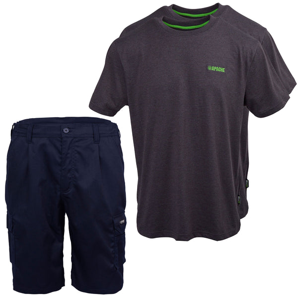 Apache Banff Shorts & 2 Vancouver T-Shirts Bundle