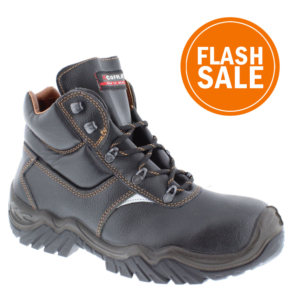 Cofra Pollino S3 Water Repellent Leather Hiker Safety Boots