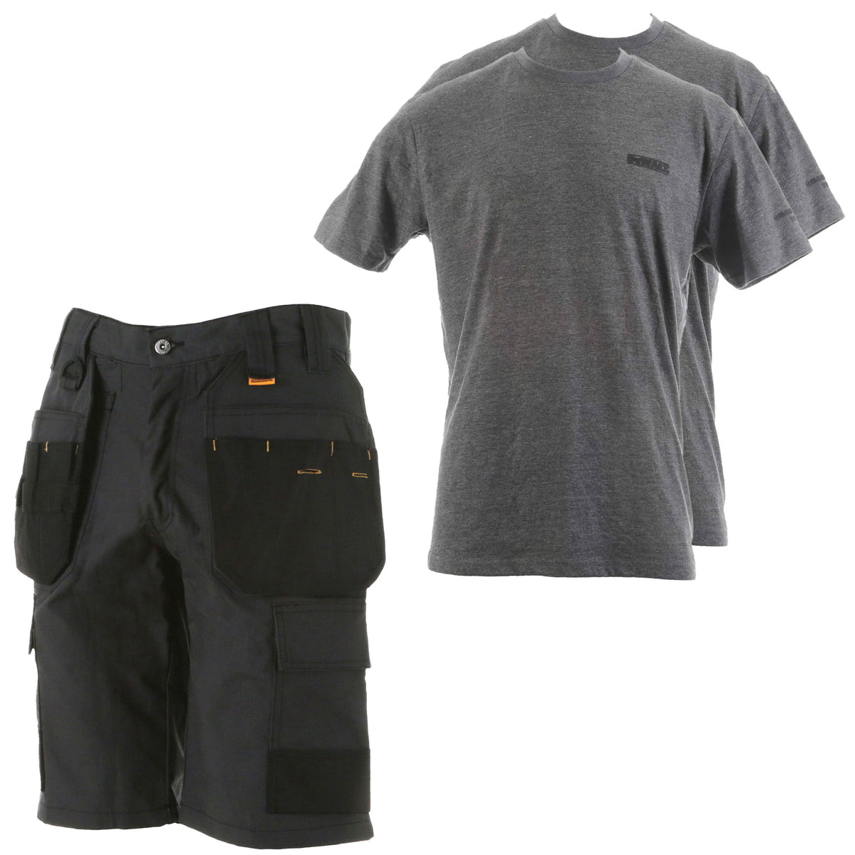 DeWalt Cheverley Shorts & 2 Typhoon T-Shirts Bundle