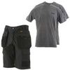 DeWalt Cheverley Shorts & 2 Typhoon T-Shirts Bundle