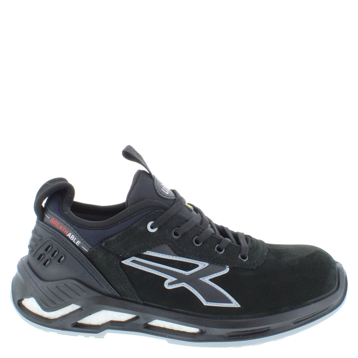 U-Power Rush S ESD S3S Lace-Up Leather Safety Trainers