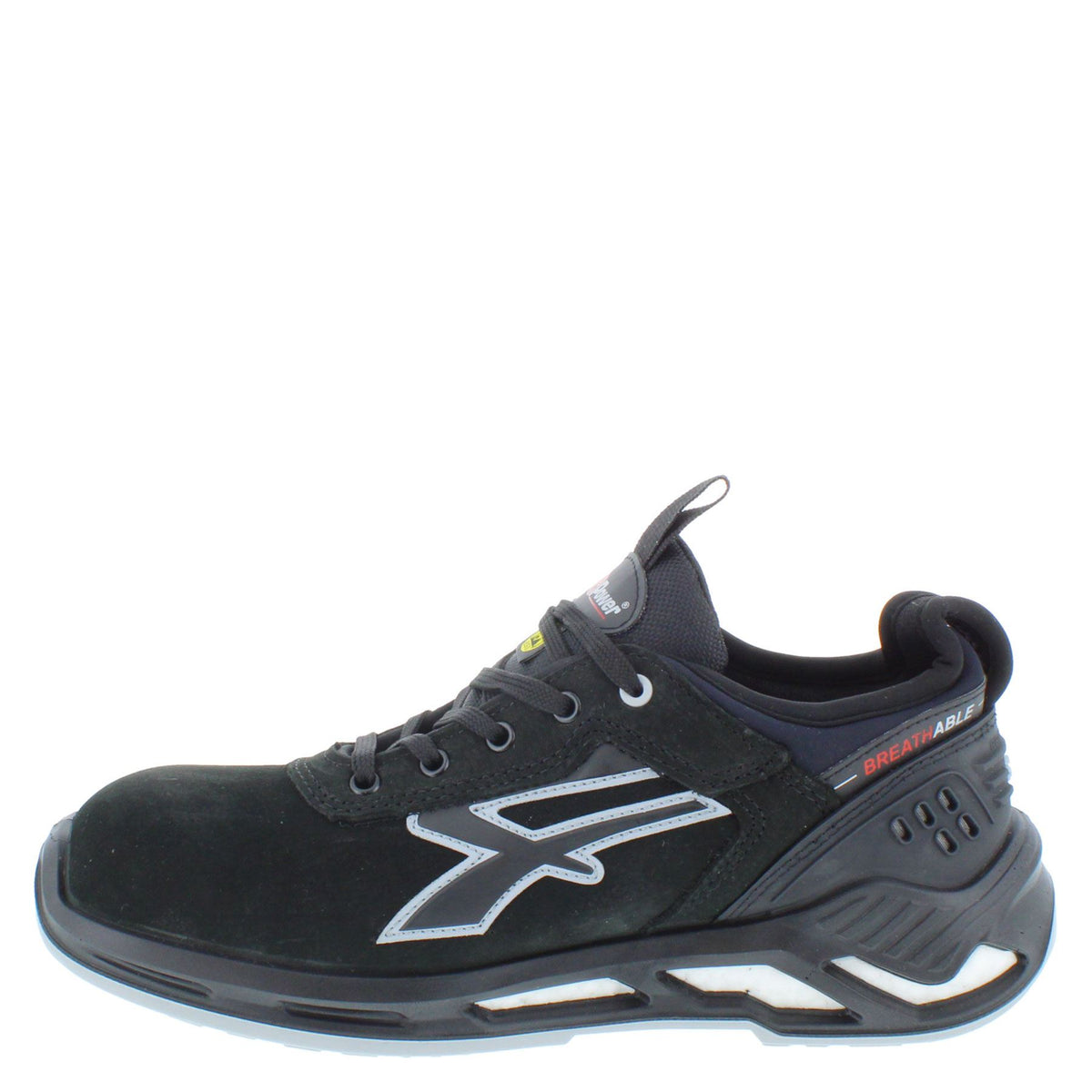 U-Power Rush S ESD S3S Lace-Up Leather Safety Trainers