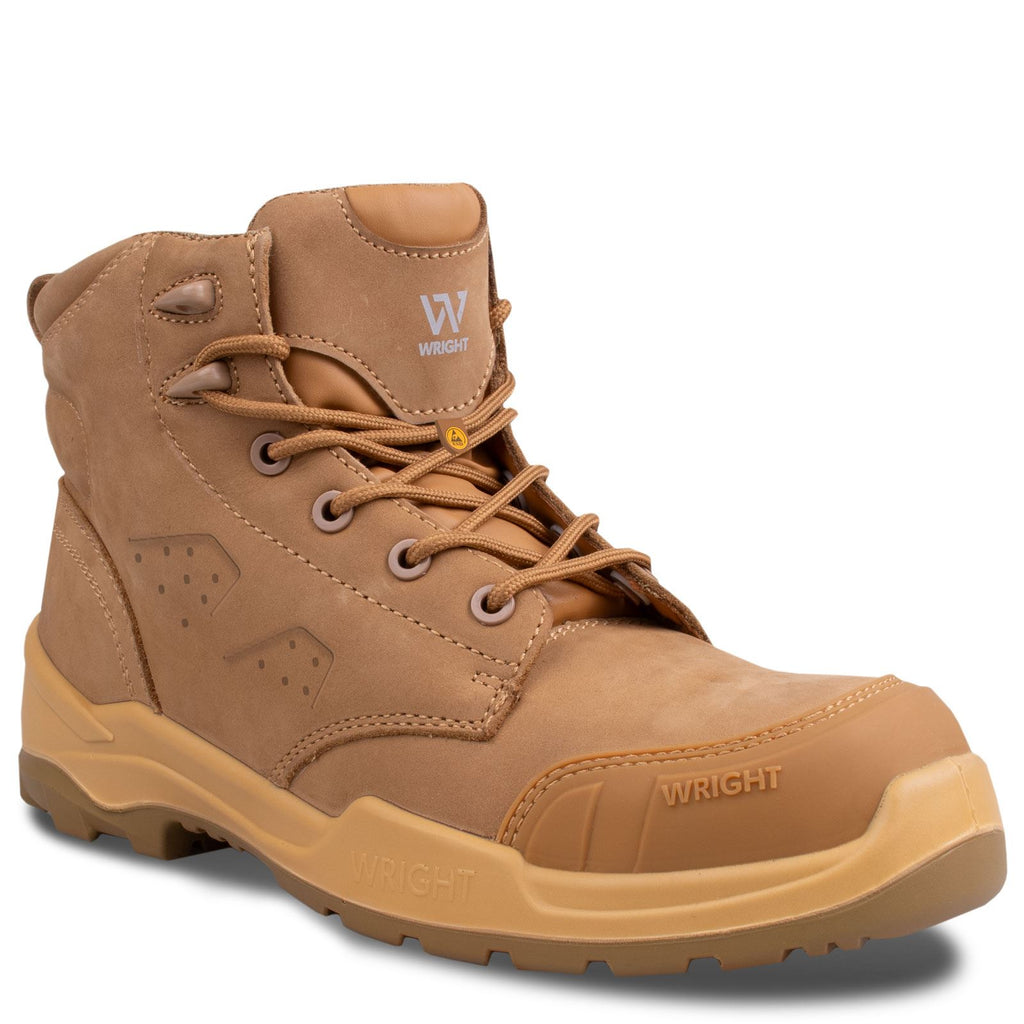 Wright Safety Voyager S3S ESD Leather Metal-Free Safety Boots