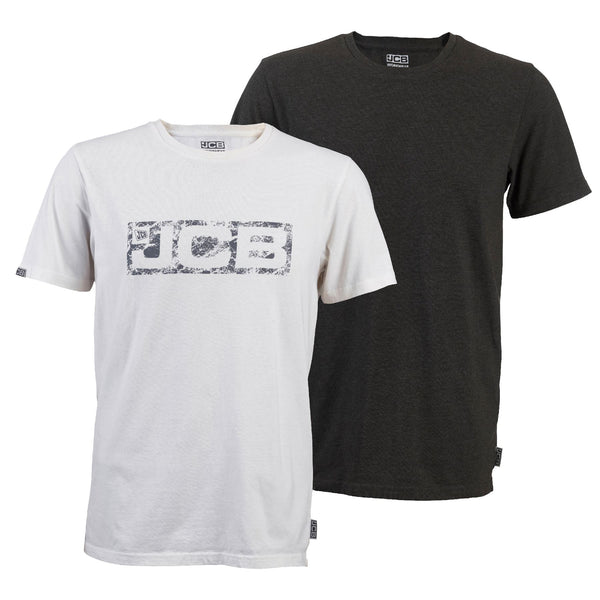 JCB Trade Hybrid Shorts & Essential Twin Pack T-Shirt Bundle