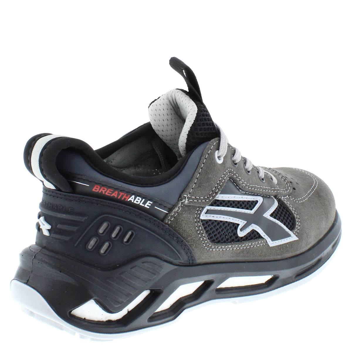 U-Power Saber S ESD S1Ps FO SR Lace-Up Suede Safety Trainers