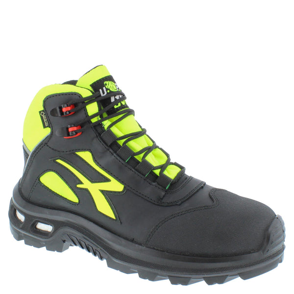 U-Power Mind S7S Lace-Up Metal-Free Waterproof Leather  Safety Boots