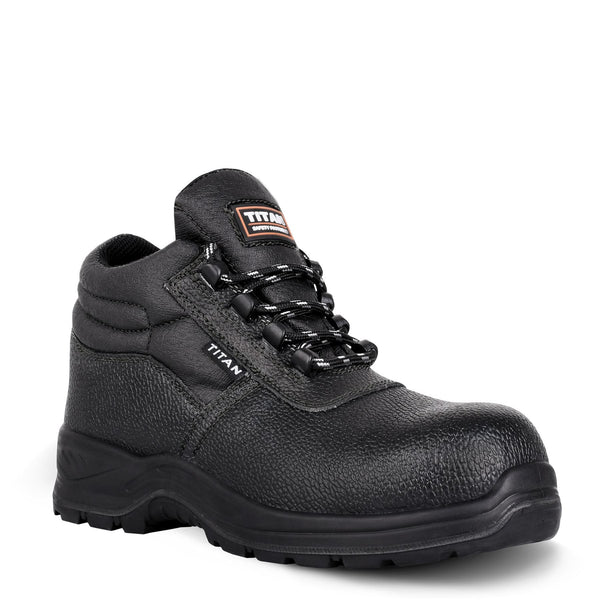 Titan Mercury S3 Metal-Free Water-Resistant Leather Safety Boots