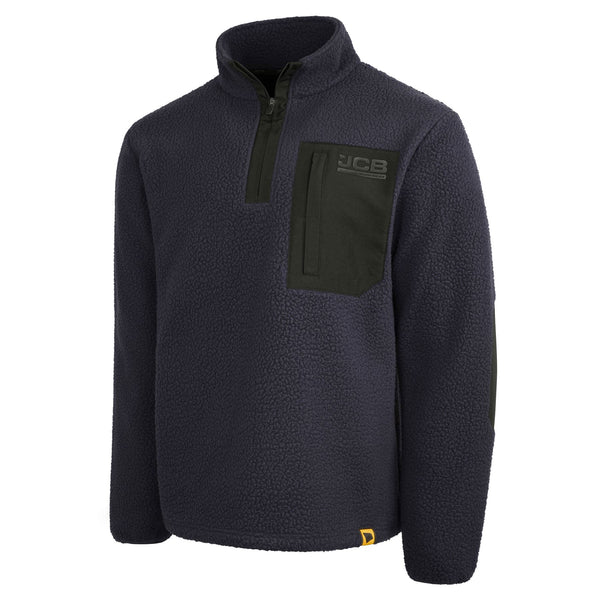 JCB Workwear Borg Overhead Fleece