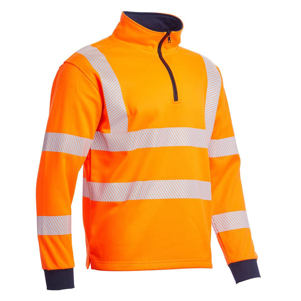 Blackrock Hi-Vis 1/4 Zip Up Sweatshirt