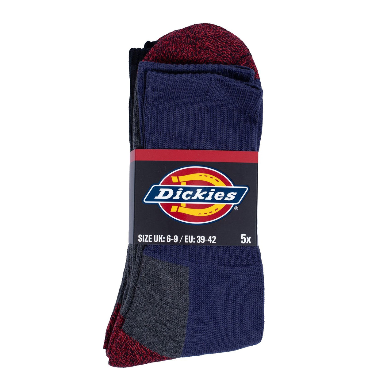 Dickies Cushioned Crew Socks 5 Pack
