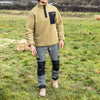 JCB Workwear Borg Overhead Fleece