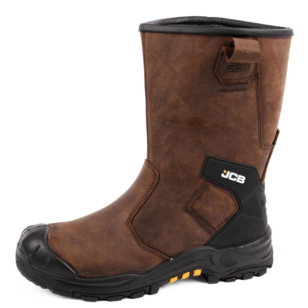 JCB Workwear Denstone S3 Metal Free Rigger Boots