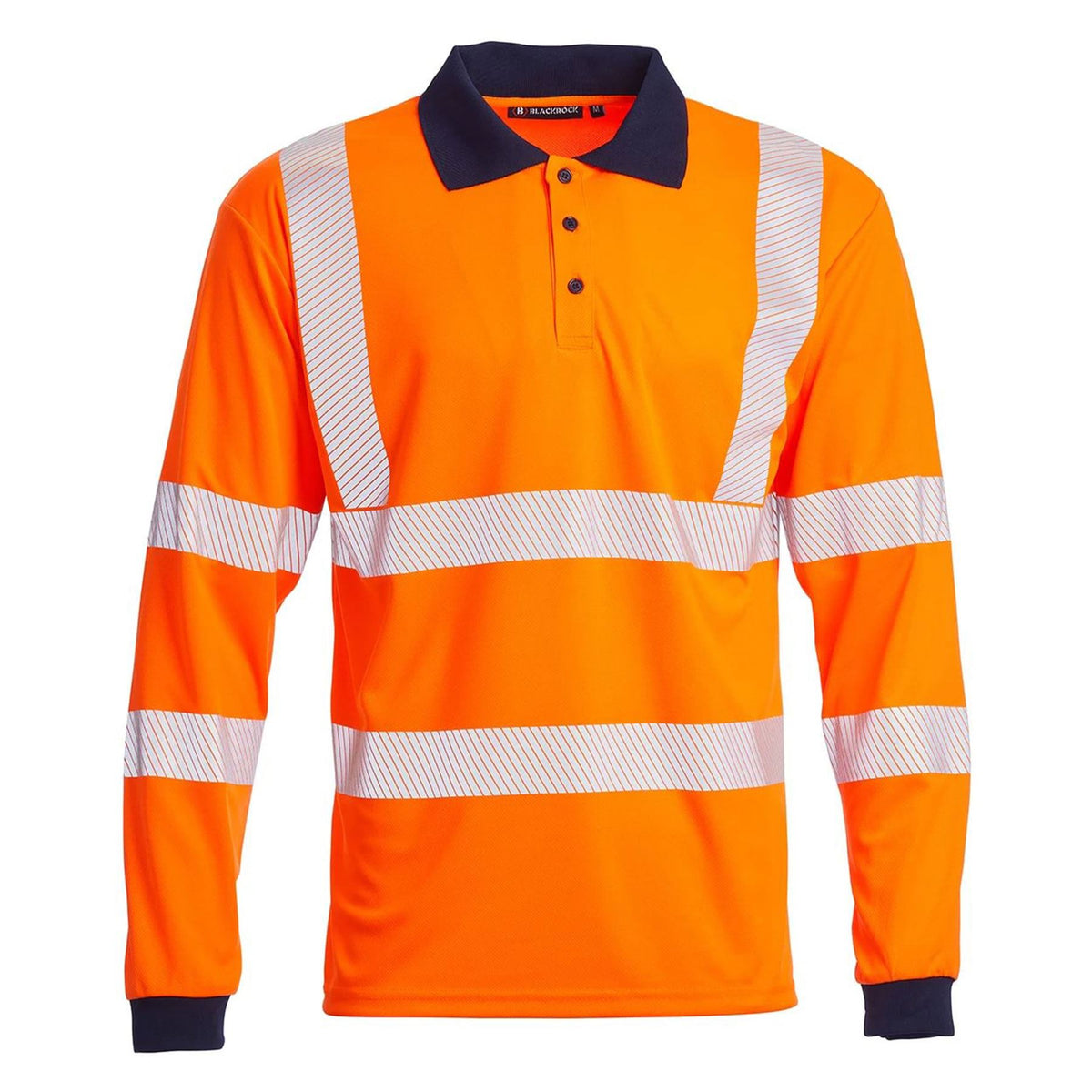 Blackrock Hi-Vis Eco+ Long Sleeve Polo Shirt
