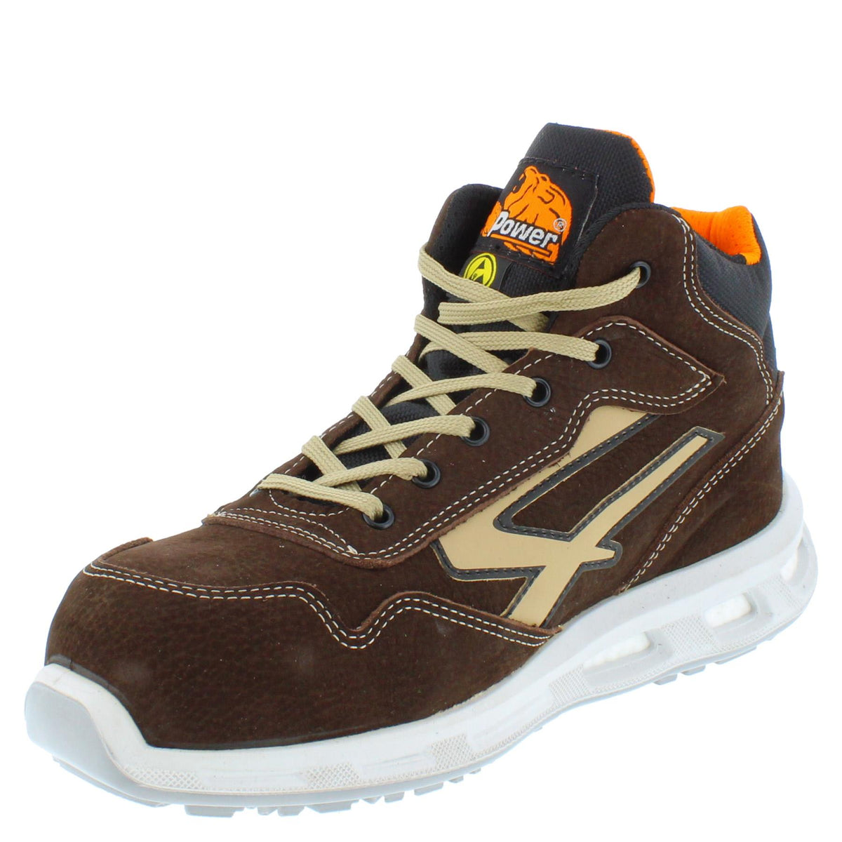 U-Power Carter S ESD S3S Lace-Up Nubuck Safety Boots
