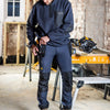 JCB Workwear Borg Overhead Fleece