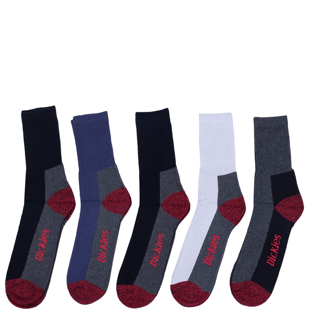 Dickies Cushioned Crew Socks 5 Pack